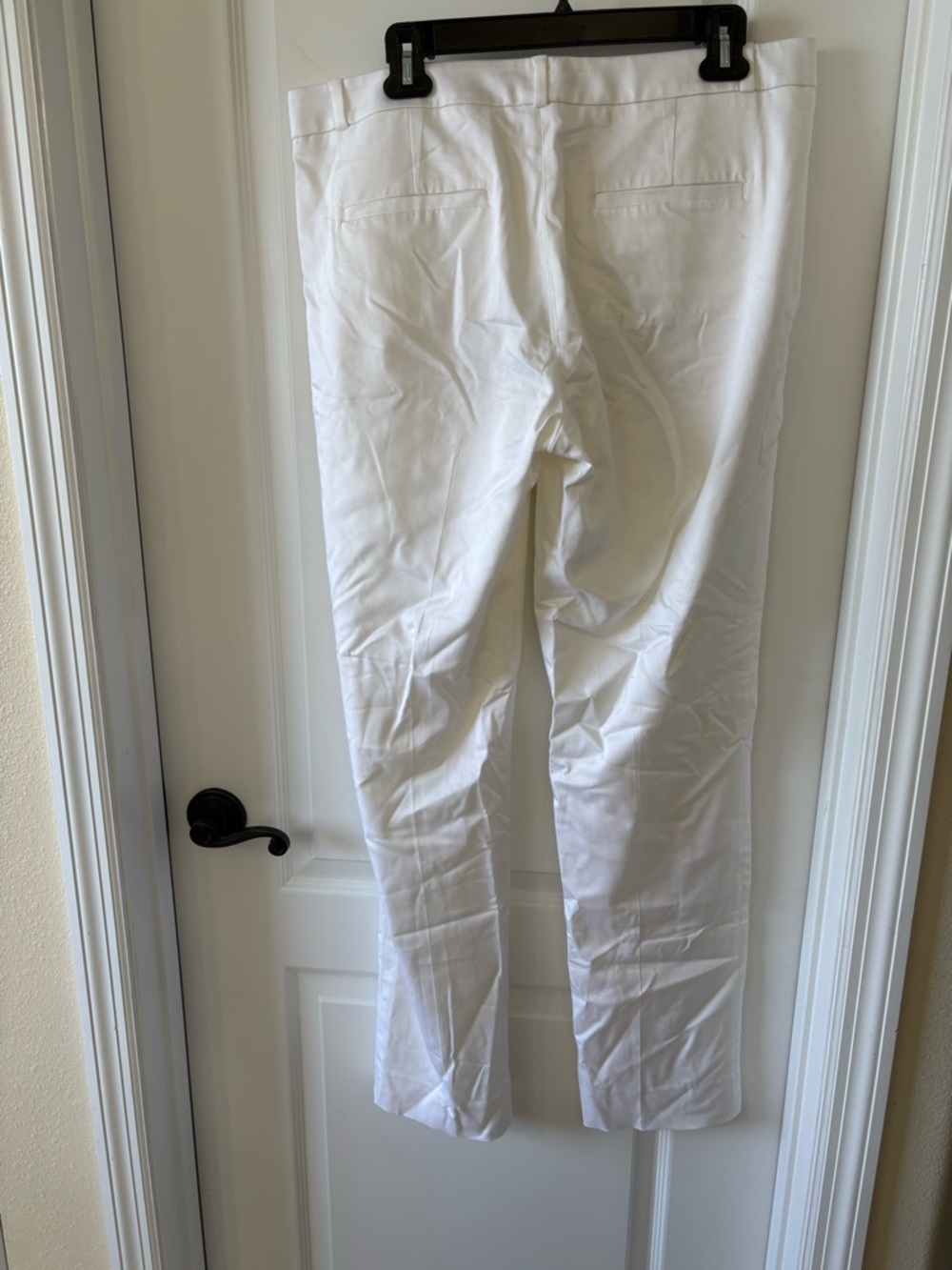 Banana Republic Ryan Fit Ivory Pants Size 12L - Picture 2 of 6